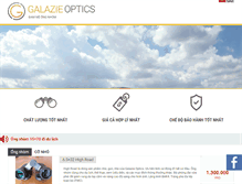 Tablet Screenshot of galazie.com